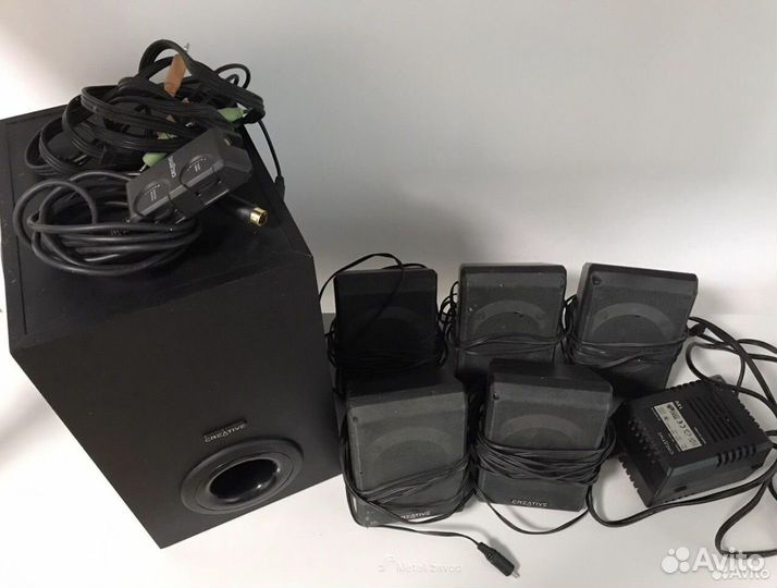 Creative inspire p580 колонки 5.1