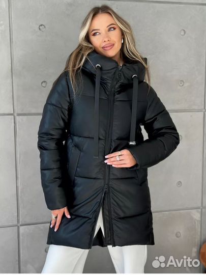 Пуховик женский 46