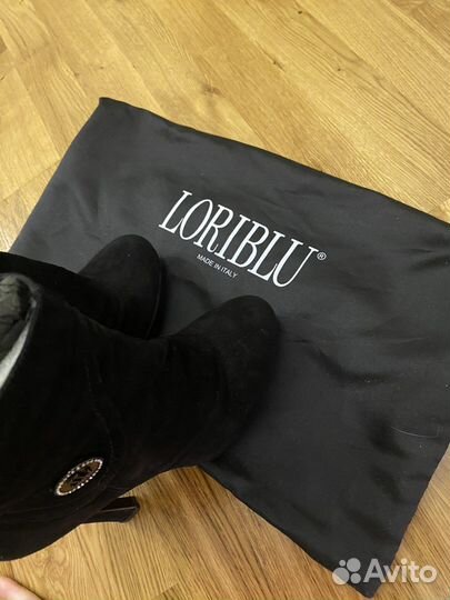 Ботильоны замшевые Loriblu