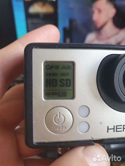 Внешний аккумулятор для GoPro hero 1,2,3,3+