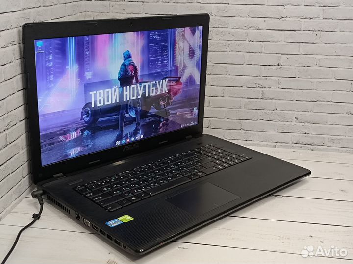 Большой/17.3 ноутбук asus Core i5/8gb/SSD240GB
