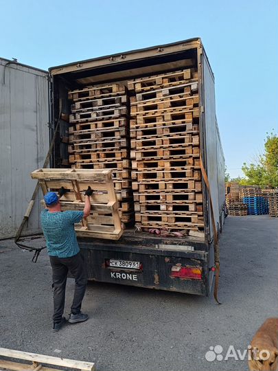 Поддоны деревянные б/у и новые