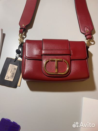 Twinset milano сумка красная