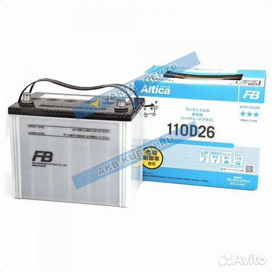 Аккумулятор Furukawa 80Ah 760А с гарантией