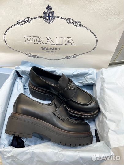 Лоферы prada