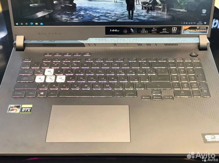 Ноутбук Asus ROG G713QM (Ryzen9/RTX 3060 6GB/16GB)