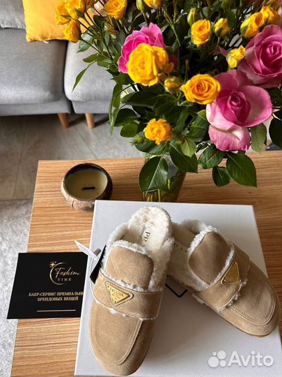 Мюли prada p-8739