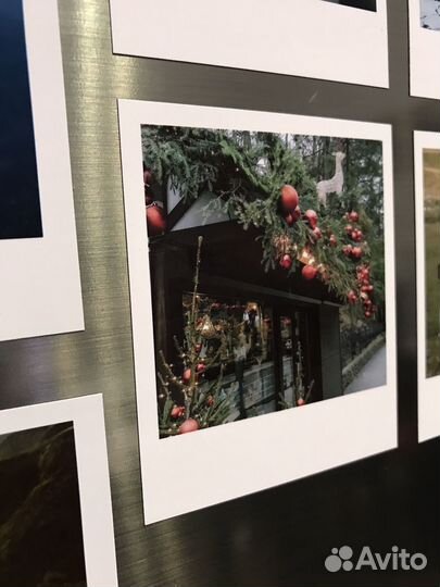 Печать магнитных фотографий Инстакс, Полароид