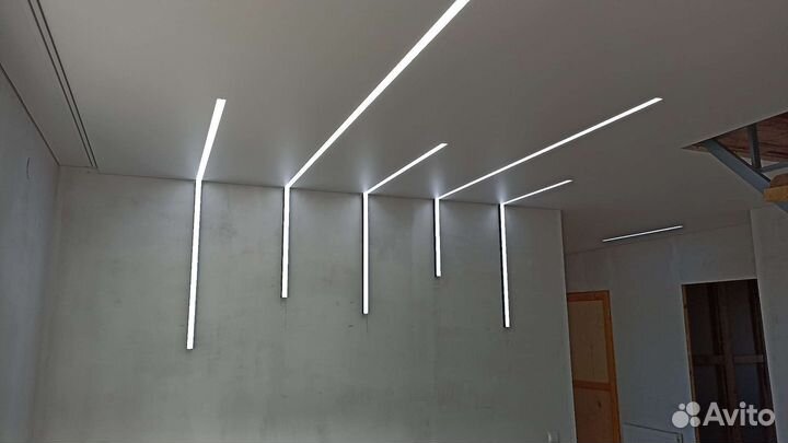 Натяжные потолки электрика