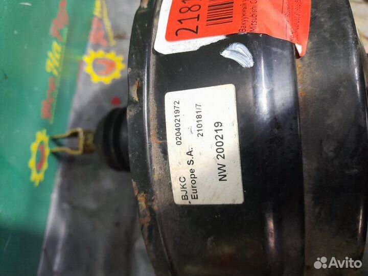 Вакуумный усилитель тормозов Mitsubishi Carisma