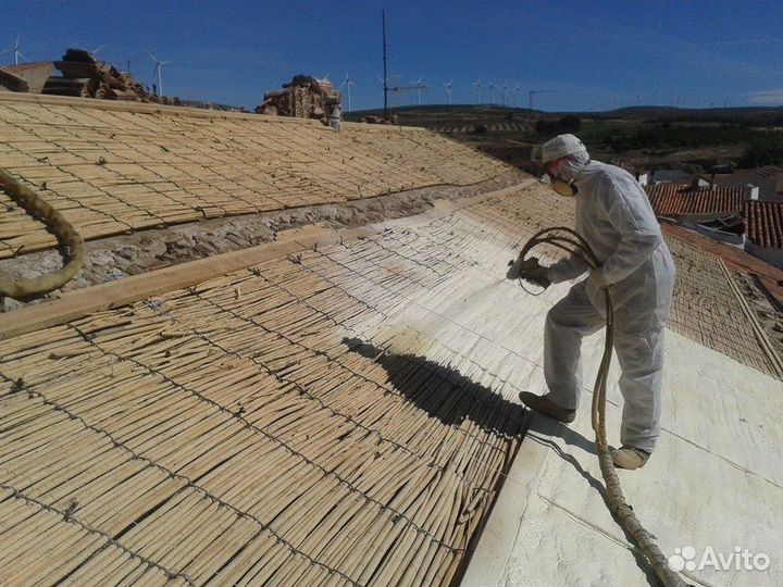 Утеплитель напыление ППУ