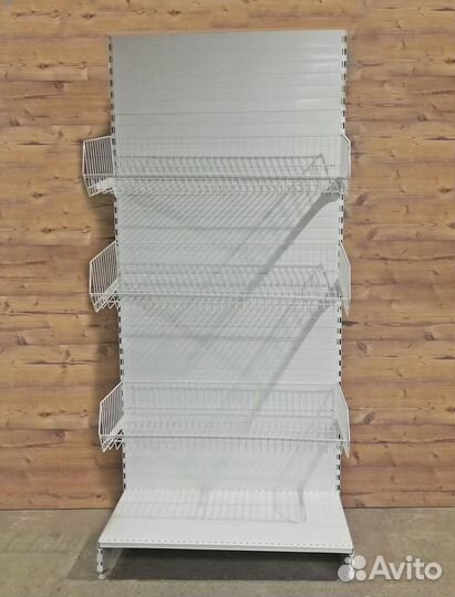 Стеллаж торговый Нордика и Водолей в наличии