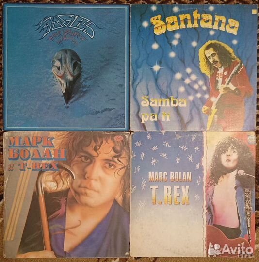 Винил зарубежный Рок 15шт из коллекции