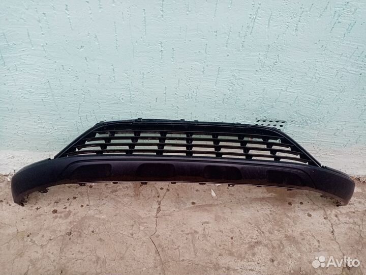 Юбка переднего бампера рено аркана