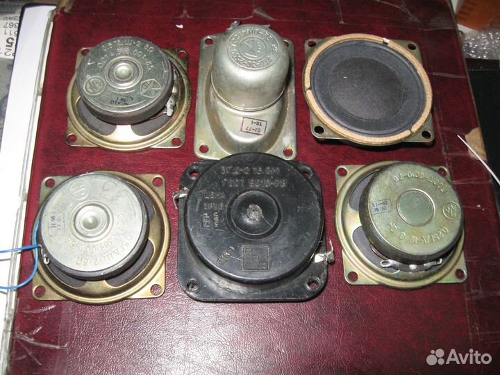 Радио лампы СССР и динамики