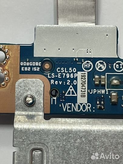 Переходник с разъемом M2 SATA LS-E796P