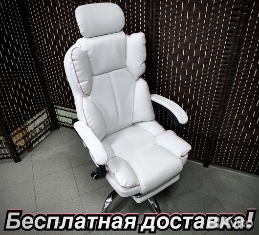 Компьютерное кресло игровое с подголовником