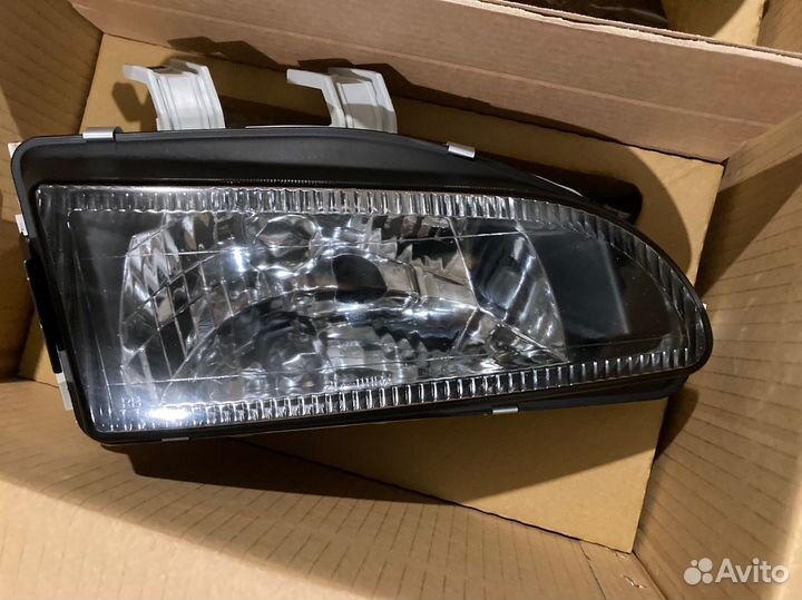 Фары Depo Black Civic 5 EG