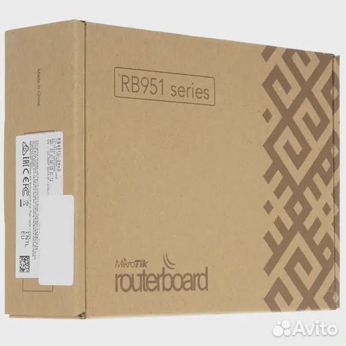 Роутер MikroTik RB951Ui-2HnD