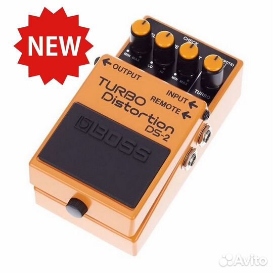 Новый Дисторшн Boss DS-2 Turbo Distortion