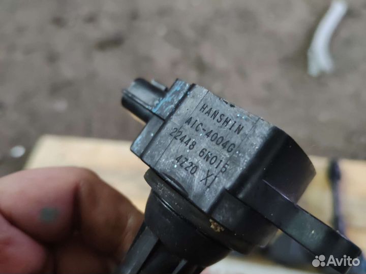 Катушка зажигания nissan qg15de, qg18de, qg16de