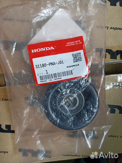 Натяжной ролик honda 31180-PNA-J01