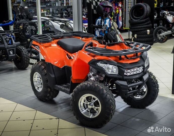 Квадроцикл Motoland MAX 200 оранжевый