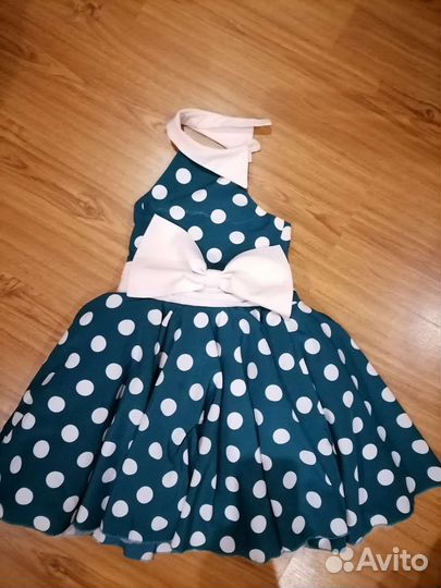 Платье для девочки от2до6лет длина68см