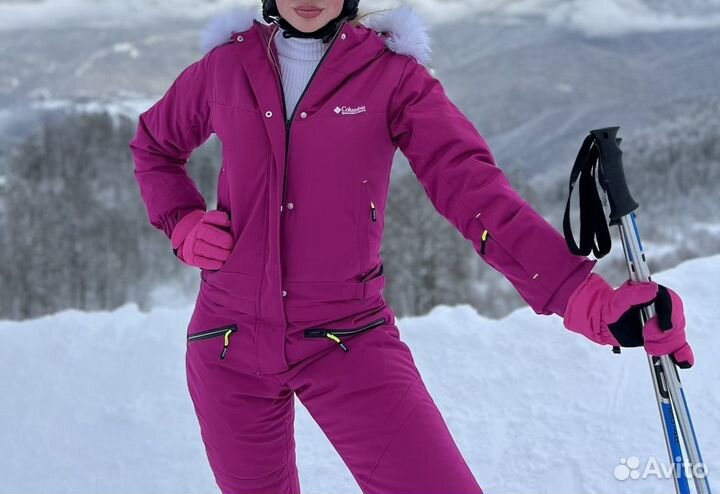 Горнолыжный костюм (комбинезон) женский