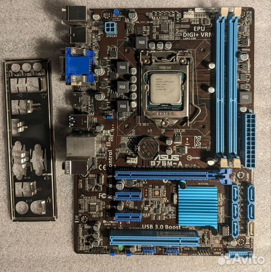 Материнская плата Asus B75M-A (LGA 1155 )