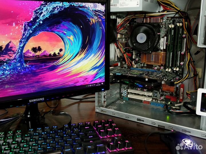 Intel 4 ядра, 8Gb озу, SSD, Radeon r7, Игровой пк