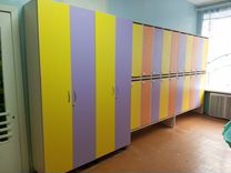 Шкафчики для раздевалки в детский сад