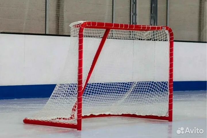 Сетка хоккейная 2,2 мм (1,22м*1,83м*0,5м*1,15м)