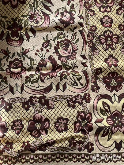 Винтажный гобелен / покрывало в ретро стиле