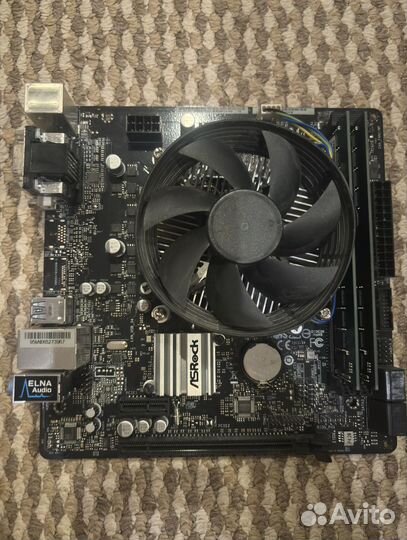 Связка i3 8100 оперативки 16гб