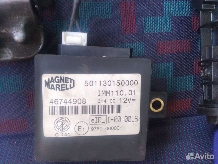 Мозги иммобилайзер и замок Фиат palio 1.2