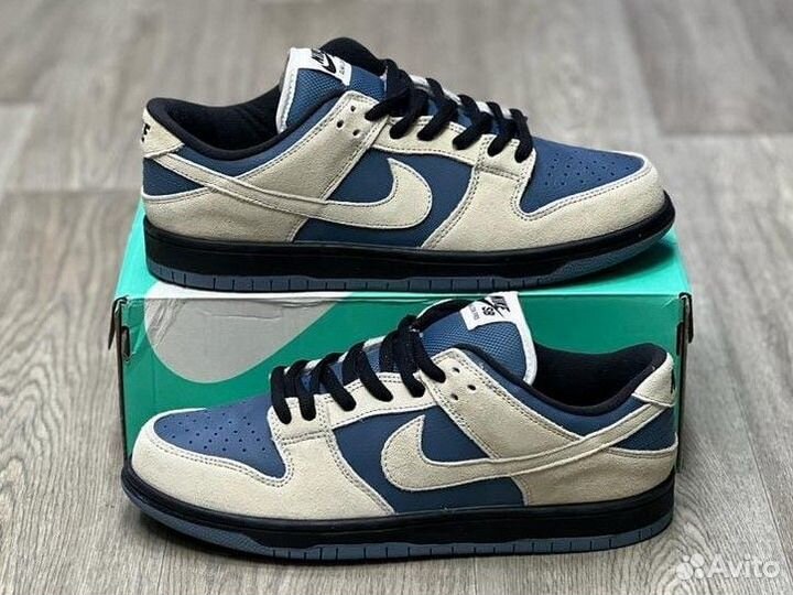 Nike SB Dunk Low Light Cream Thunderstorm (41-45)