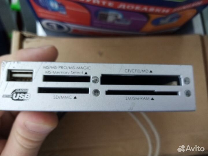 Картридер внутренний б/у состояние не известно