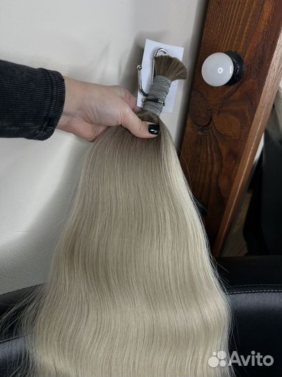 Волосы для наращивания натуральные волна