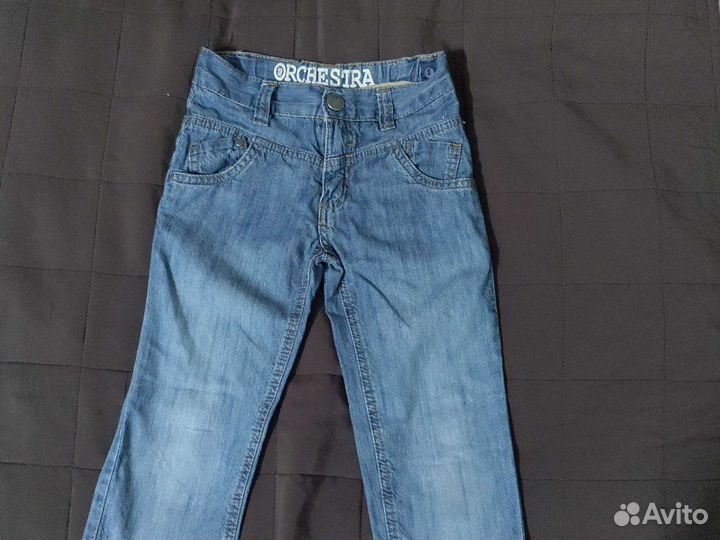 Джинсы для мальчика 116