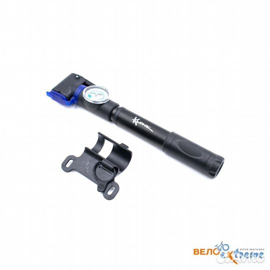 Насос ручной, 25x250 мм, с манометром, Т-образная