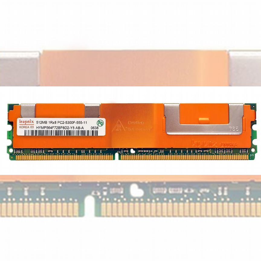 [HYMP564F72BP8D2-Y5] Оперативная Память Hynix Ddr2 Hymp564f72bp8d2-Y5