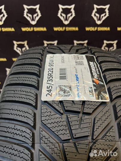 Hankook Winter I'Cept Evo 3 W330 275/35 R19 и 245/35 R19