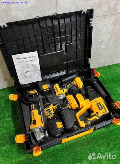 Набор электро инструмента DeWalt 4в1