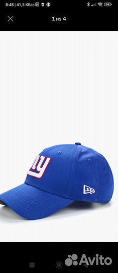 Бейсболка New era