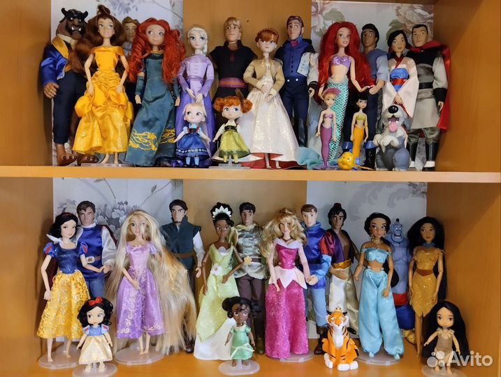 Принцы и принцессы куклы Дисней