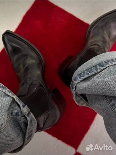 Эталонные авангардные мужские челси ручной работы