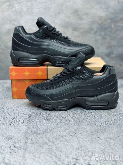 Кроссовки Nike Air Max 95 x Corteiz Черные