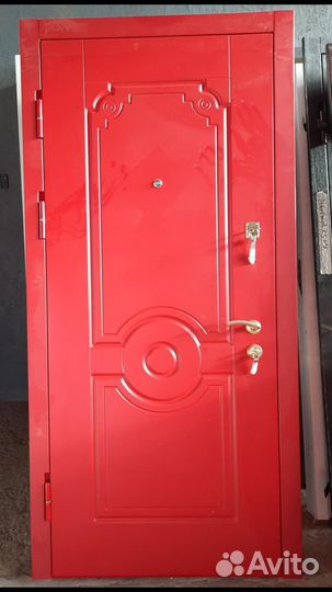 Железная дверь с отделкой мдф с двух сторон