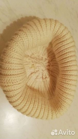 Теплая зимняя шапка